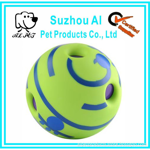 5.5" pet chew ball toy with funny sound